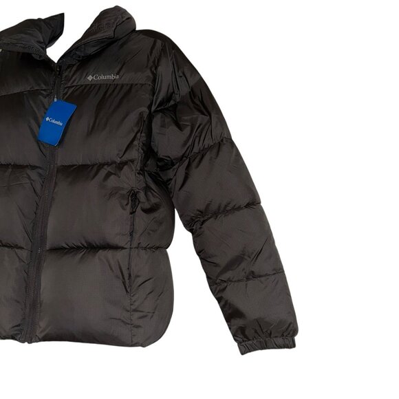 NWT Columbia Puffect Puffer Jacket Womens L Quilted Gray Insulated Logo Gray - Picture 5 of 11